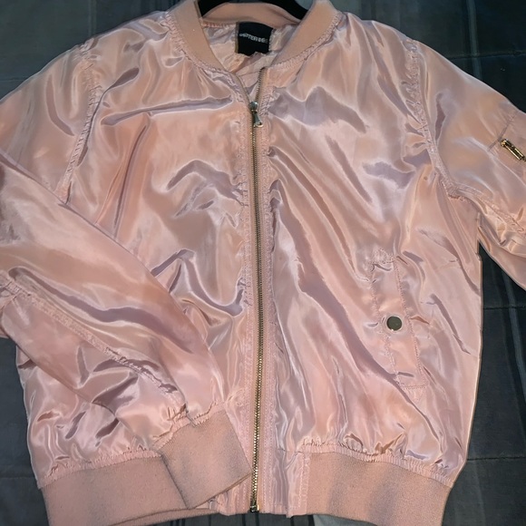 Pink and gold bomber jacket - Picture 4 of 4